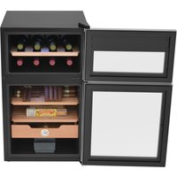 Винный шкаф-хьюмидор ZUGEL ZTH80DX Dual Zone