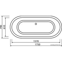 Ванна Esse Hawaii 175x79