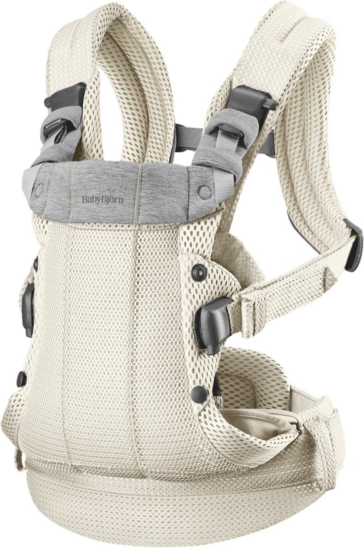 

Рюкзак-переноска BabyBjorn Harmony mesh 0880.88 (cream)