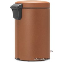 Мусорное ведро Brabantia Pedal Bin NewIcon 12 л (минерально-коричневый)