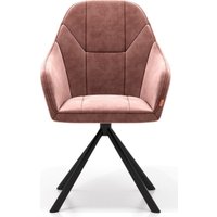 Стул Памир Босс F62 поворотный (розовый/черная опора)