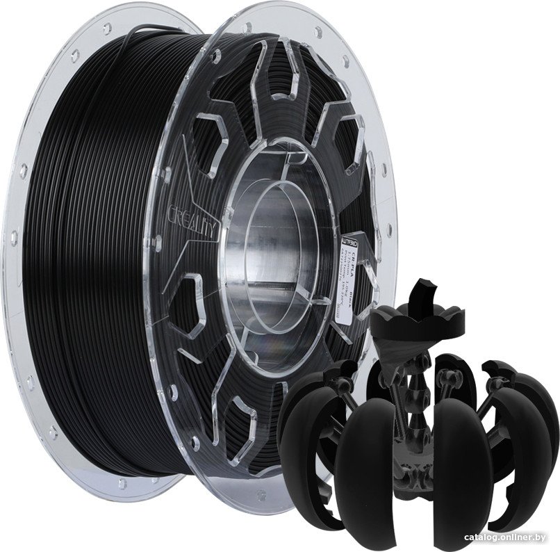Филамент Creality CR-PLA 1.75 мм 1 кг (черный)