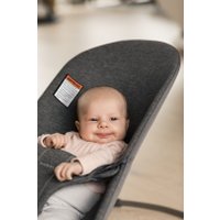 Шезлонг BabyBjorn Bliss 3D Jersey (ткань, charcoal grey)