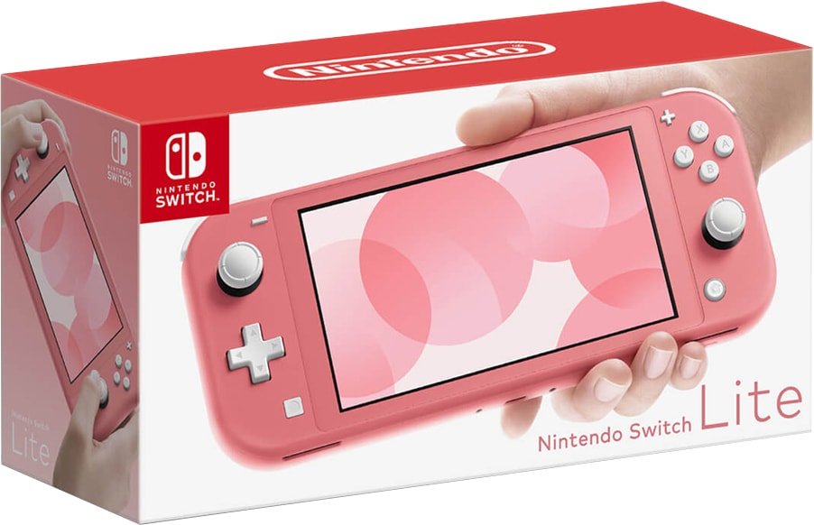 Игровая приставка Nintendo Switch Lite (коралловый)