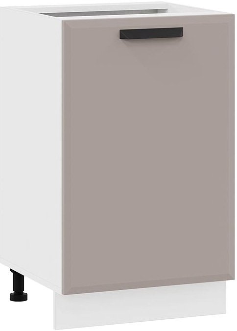 

Шкаф напольный Трия Тиана 1Н5 (белый/мокко супермат)