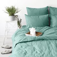 Простыня Verossa на резинке 200x200x20 776175 (Melange Emerald)