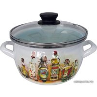 Кастрюля Сантэкс Специи 1-2440112 (белый)