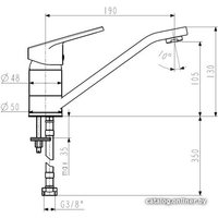 Смеситель Armatura Topaz 4013-715-00