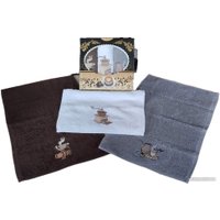 Набор полотенец Goodness Микс 30x50 (черный кофе)