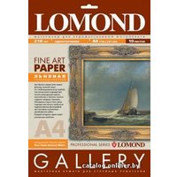 Фотобумага Lomond Middle-Linen Natural White A4 210 г/кв.м. 10 листов (0913141)