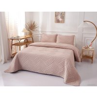 Набор текстиля для спальни Sofi De MarkO Мориц 160х220 Пок-МЦ-пд-160х220 (пудра)