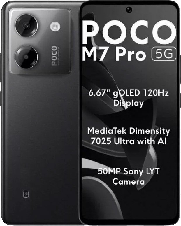 Телефон POCO M7 Pro 5G 12GB/256GB международная версия (черный)