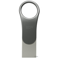 USB Flash Silicon-Power Mobile 80 Gray 32GB (SP032GBUC3C80V1S)