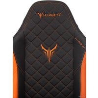 Игровое (геймерское) кресло Knight Explore (черный/оранжевый)