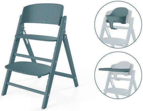 Высокий стульчик Cybex Click & Fold 3-in-1 (stone blue)