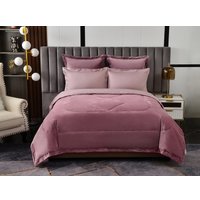 Семейный комплект постельного белья Sofi De MarkO Энрике 7Е Кт-7Е-Эн1м (лиловый)