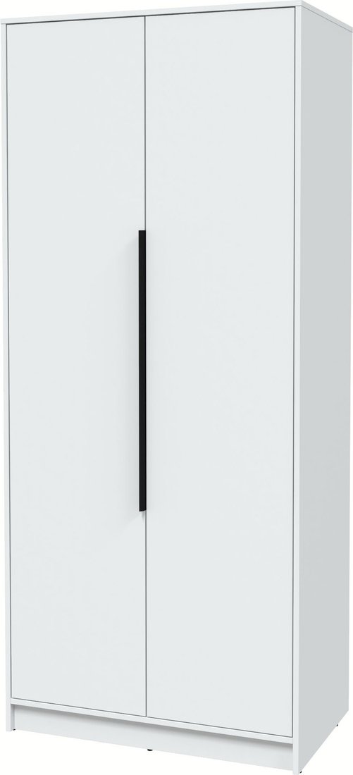 

Шкаф распашной Интерлиния Концепт КТ-Ш2 (белый платинум/белый платинум)