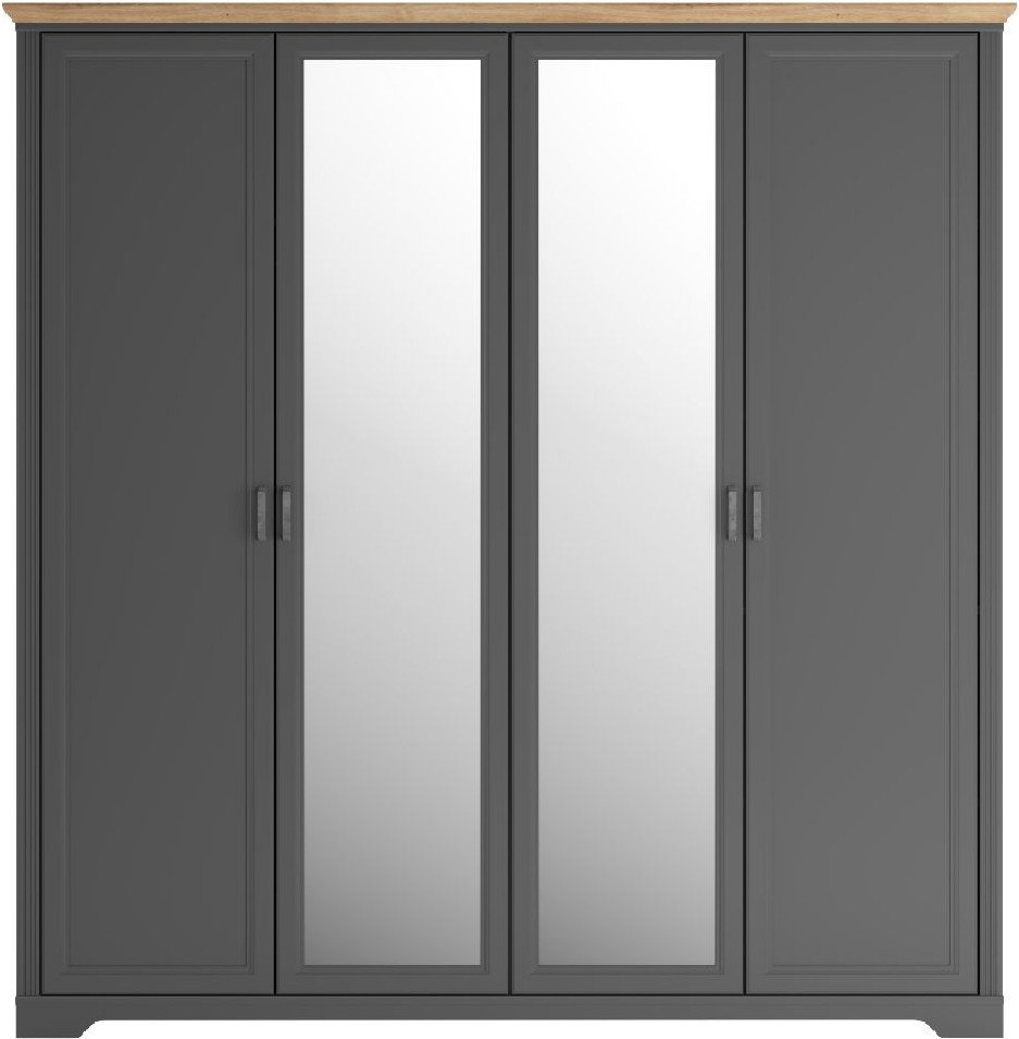 

Шкаф распашной Black Red White Jasmin SZF4D (графит/дуб артизан)