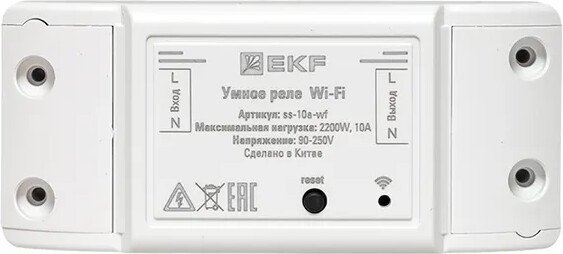 Реле EKF Connect 10А Wi-FI ss-10a-wf
