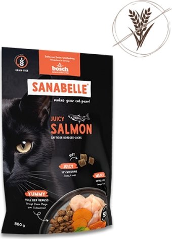 Сухой корм для кошек Bosch Sanabelle Juicy с лососем 0.25 кг