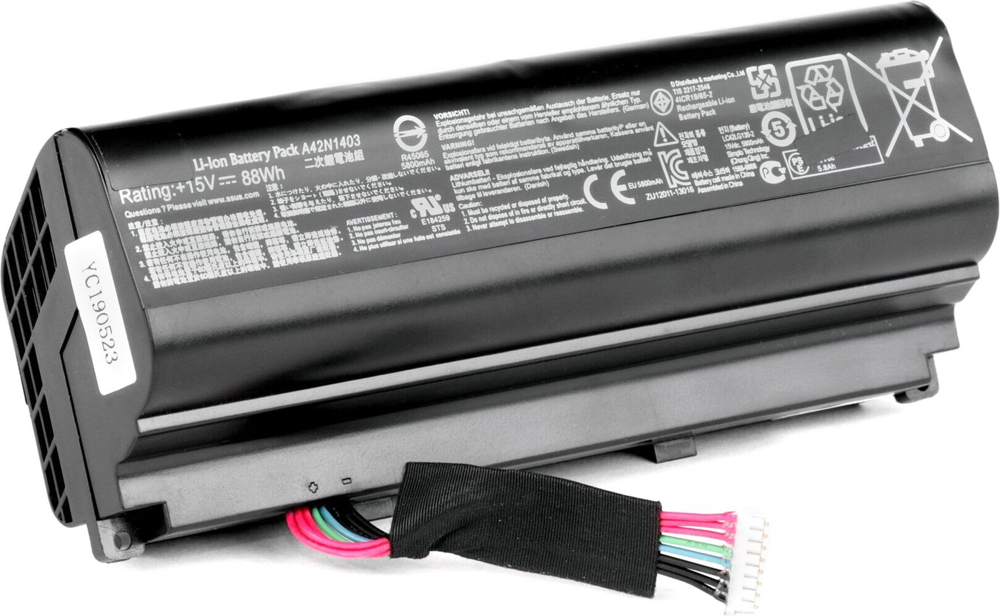

Аккумуляторы для ноутбуков ASUS ROG G751 15V 5800mAh