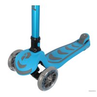 Трехколесный самокат Plank Cyber (синий)
