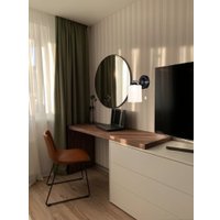 Бра Aitin Pro НББ 03-60-101 K2316/1W (черный/хром)