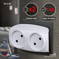 Разветвитель ЭРА SP-2-W C0045520