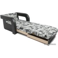 Кресло-кровать Мебель-АРС Кармен-2 (жаккард/экокожа, газета)