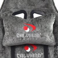 Игровое (геймерское) кресло Calviano Nero (dark grey plush)