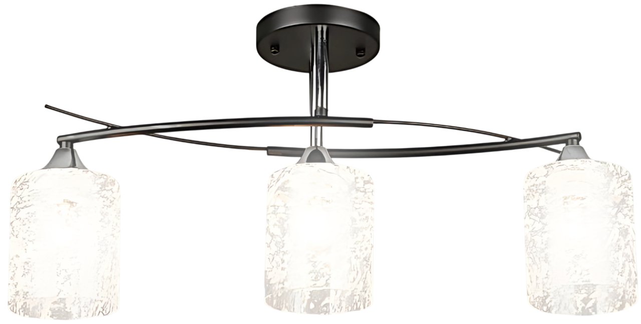 

Люстра средней высоты Aitin Pro НПБ 02-3x60-101 K2351/3 (черный/хром)