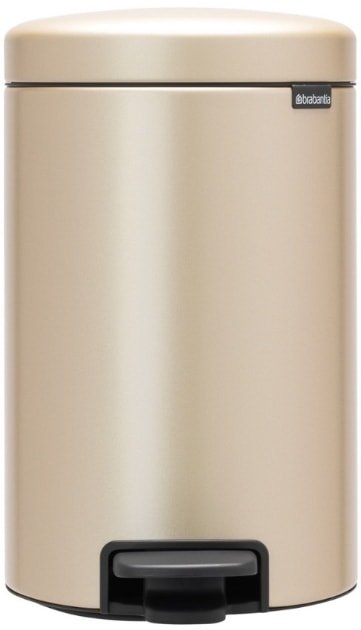 

Мусорное ведро Brabantia Pedal Bin NewIcon 12 л (шампань)