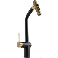 Смеситель ZorG ZRN 980154 (gunblack gold)