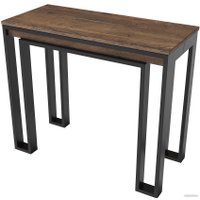 Кухонный стол Aledar Консольный стол F 40x240290 (черный муар/дуб галифакс) в Могилеве
