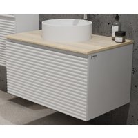  Jorno Тумба под умывальник Cossety 80 Coss.01.80/P/W-DG/JR (белый/дуб мавелла голд)