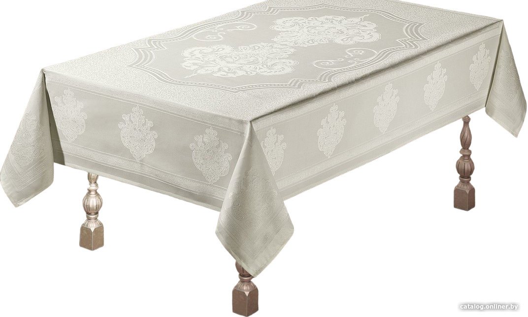 Скатерть DO&CO Brulla 160x220 10667 (кремовый)