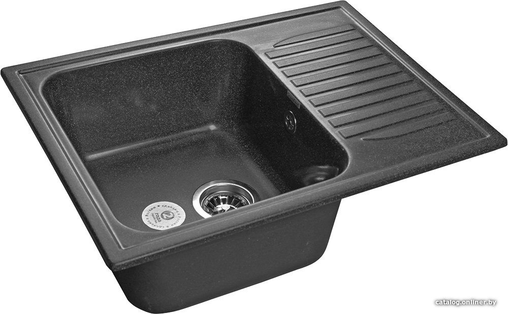 Кухонная мойка GranFest GF-S645L (графит)