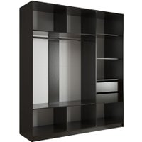 Шкаф-купе Евва 203 VS.02 АЭП ШК.3.02 (венге/хром)