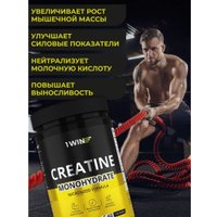 Моногидрат креатина 1WIN Monohydrate (400г, тропический микс)