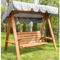 Садовые качели Wooden Story Мюнхен-1 плюс (дуб, серый)