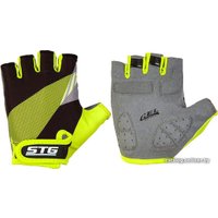 Перчатки STG Х87911 XL (черный/салатовый)