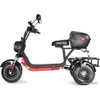 Электроскутер White Siberia Trike Mini 1500W (черный)