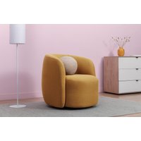 Интерьерное кресло Divan Мэник 262905 (поворотное Textile Yellow)