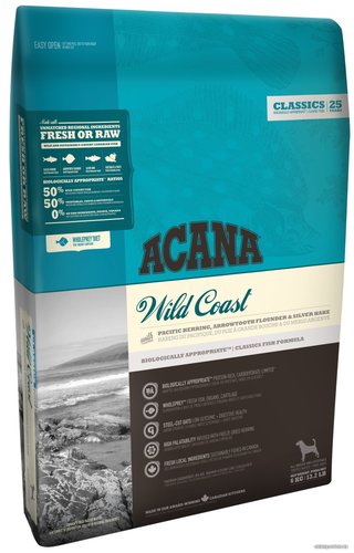Сухой корм для собак Acana Wild Coast 2 кг