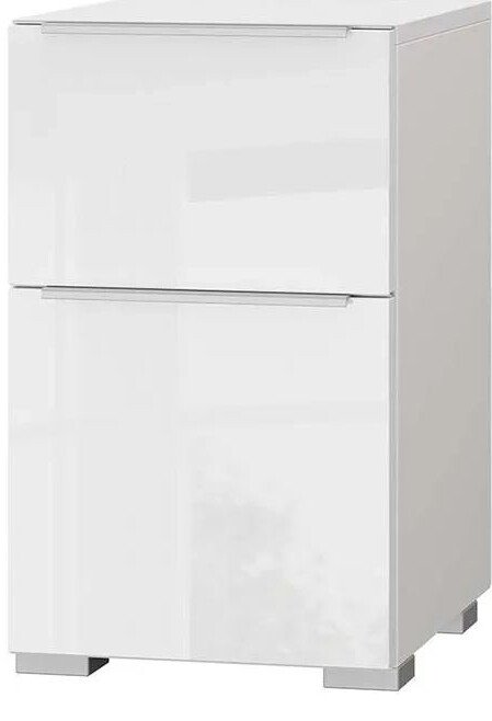 

Тумба Ижмебель Интро 7 (белый глянец с порами)