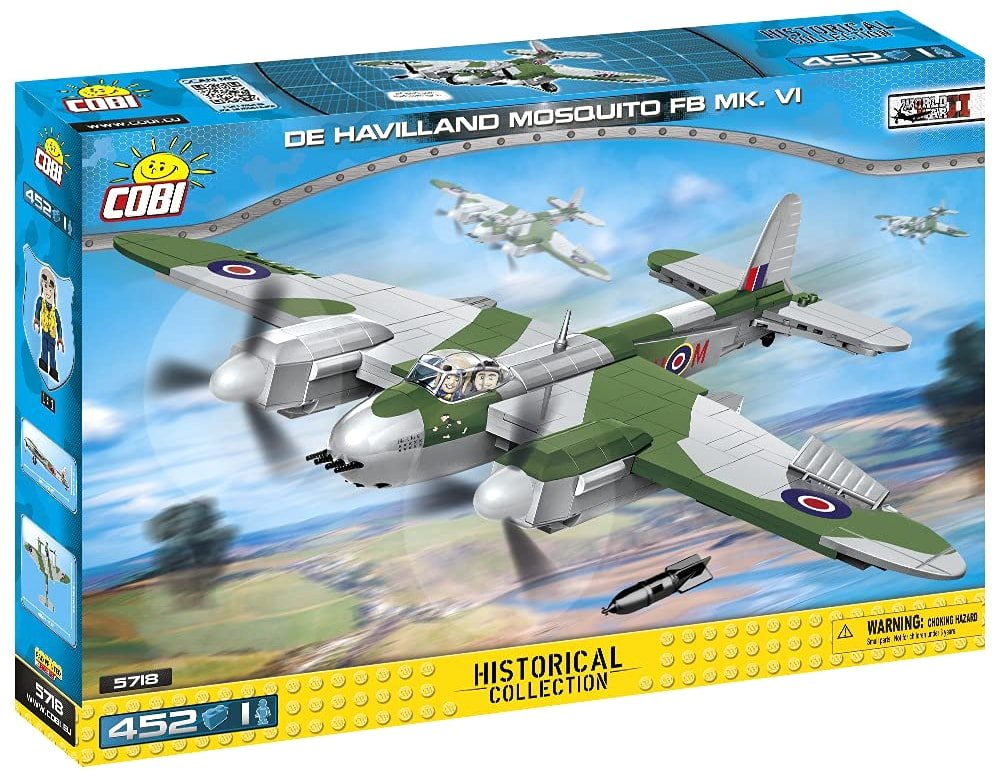 

Конструктор Cobi World War II 5718 De Havilland Mosquito FB Mk.VI