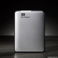 Внешний накопитель WD My Passport 1TB Silver (WDBEMM0010BSL)