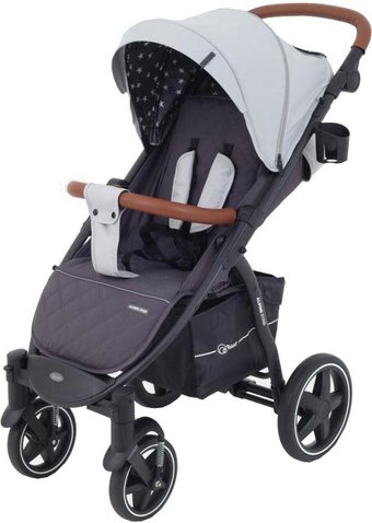 Коляска прогулочная «книга» Rant Alpine Star RA450 (soft grey)