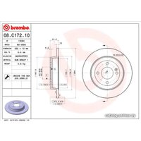  Brembo 08C17210