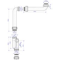 Сифон McAlpine MRCAT32-HC